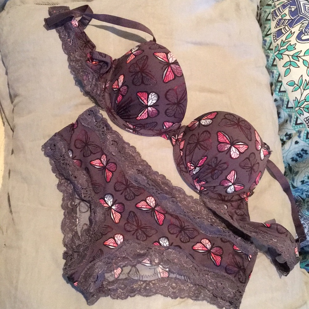 Nanette Lepore bra and underwear set NWOT